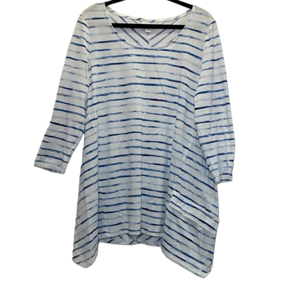J.Jill | Striped Tunic Top Size Small